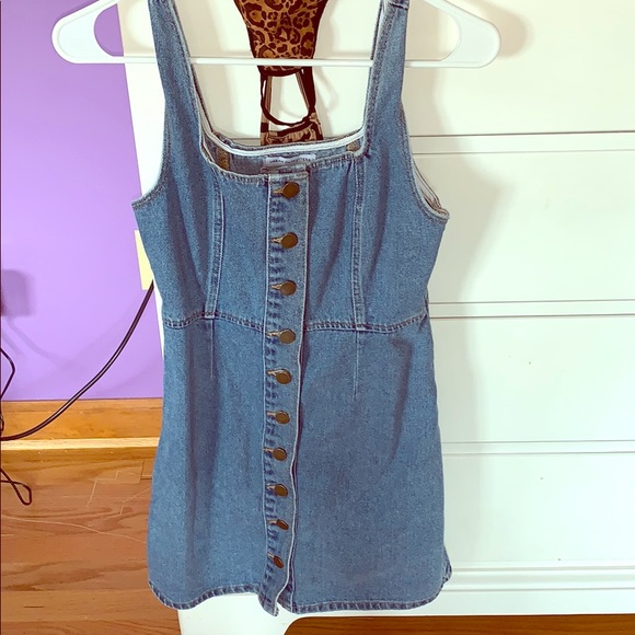 Urban Outfitters Dresses & Skirts - COPY - URBAN OUTFITTERS DENIM DRESS